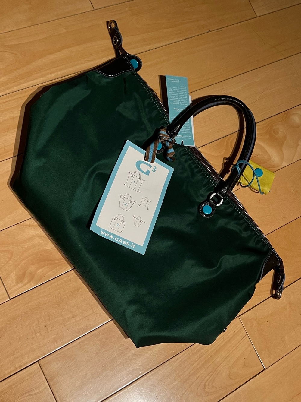GABS Italian tote/crossbody bag